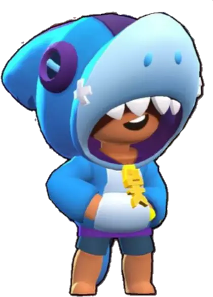 Shark Leon Without The Background If Brawl Stars Shark Leon Png Shark Transparent Background
