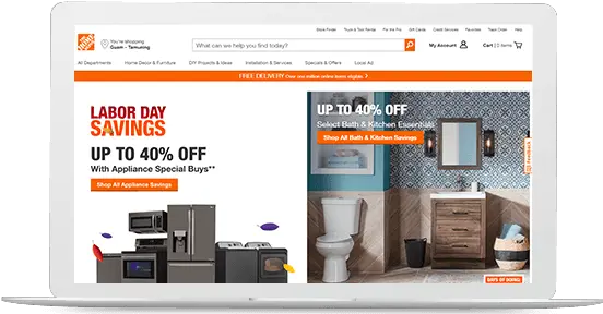 Homedepot To Ebay Dropshipping Autods Automatic Gettings Png Home Depot Logo Png