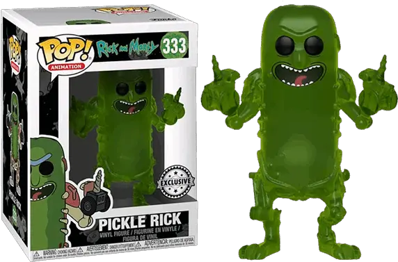 Rick And Morty Funko Pop Pickle Rick Png Rick And Morty Transparent