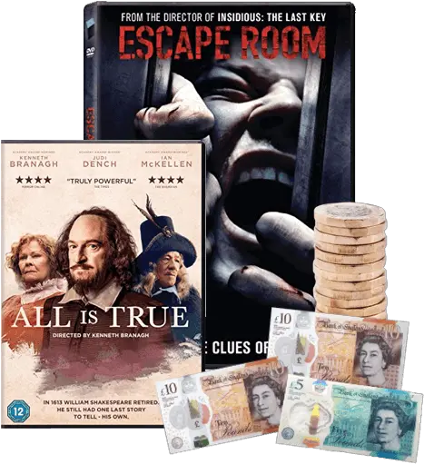 Sell Dvds For Cash Webuybookscouk Escape Room Hindi Movie Poster Png Cash Png