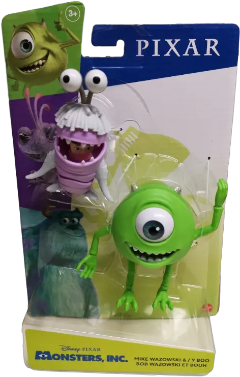 Disney Pixar Monsters Inc Mike Wazowski U0026 Boo Action Figures Mike Wazowski And Boo Figures Png Mike Wazowski Png