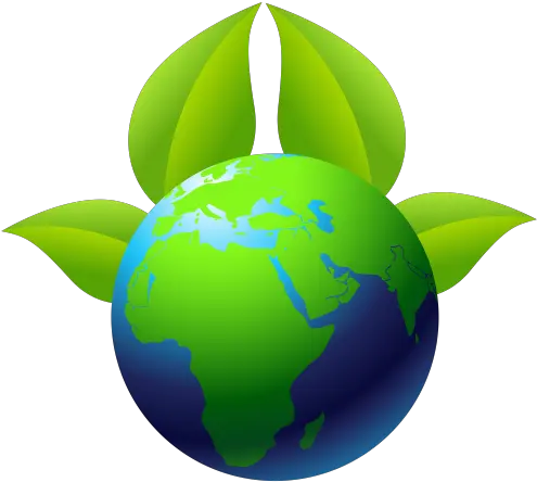 Download With Leaves Png Clip Art Best Web Leaf On Earth Protection Of The Earth Earth Clipart Png