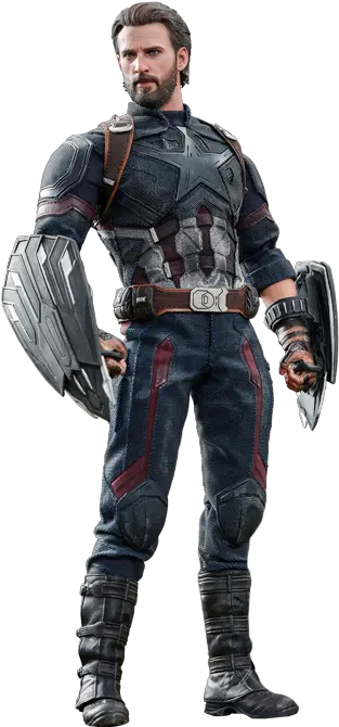 Avengers 3 Infinity War Captain America 12 16 Scale Action Figure Captain America Infinity War Action Figure Png Infinity Gauntlet Png