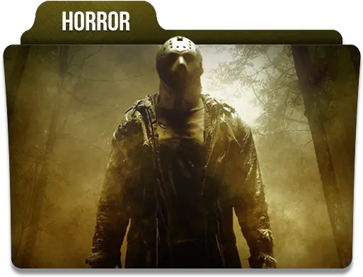 Horror Folder Icon Movie Genres Folders Icons Softiconscom Friday The 13th 2009 Png Horror Png