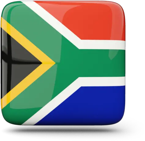 Glossy Square Icon Square South Africa Flag Icon Png Edm Icon