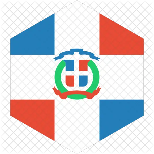 Dominican Republic Flag Icon Crest Png Dominican Flag Png