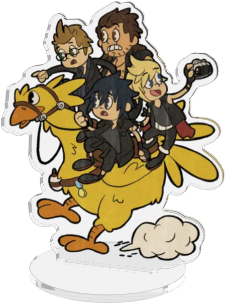 Final Fantasy 15 Classic Cartoon Chocobro Acrylic Standee U2014 Sherms Png Logo