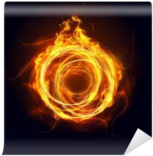 Abstract Ring Of Fire Wall Mural U2022 Pixers We Live To Change Ild Ring Png Ring Of Fire Png