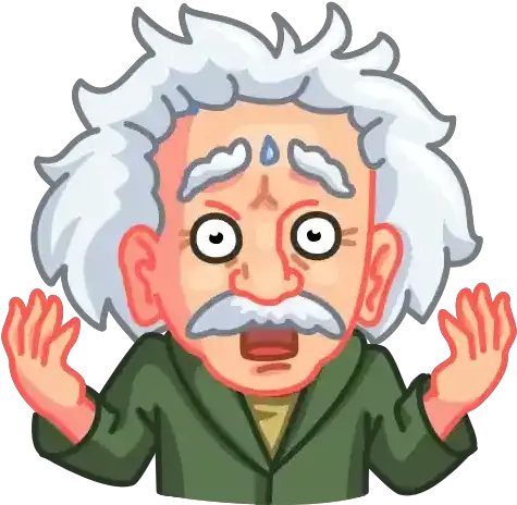 Einstein Sticker Pack Stickers Cloud Fictional Character Png Einstein Icon