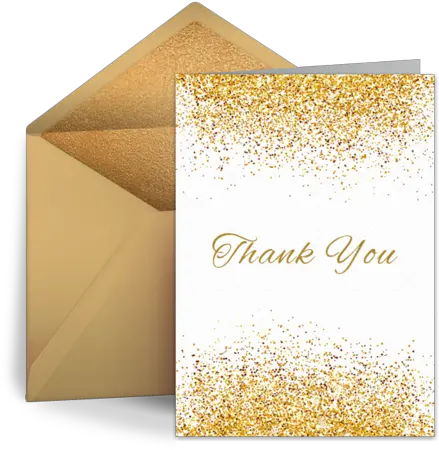 Golden Day Thank You Ecard Note Ecards Free Thank You Cards Online Png Thank You Transparent Png