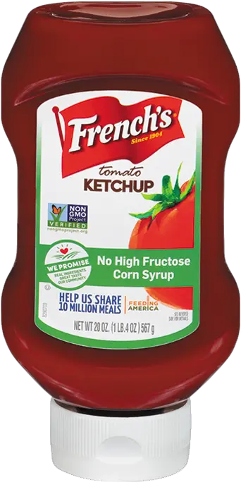 Frenchs Tomato Ketchup Png Bottle