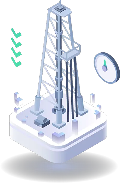 Corva Smarter Technology Vertical Png Oil Drill Icon