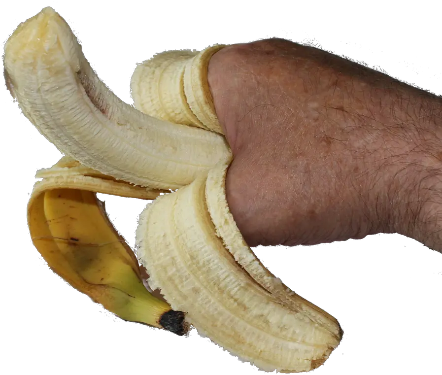 Banana Hand Png Fruit Organic Banana In Hand Png Banana Peel Png