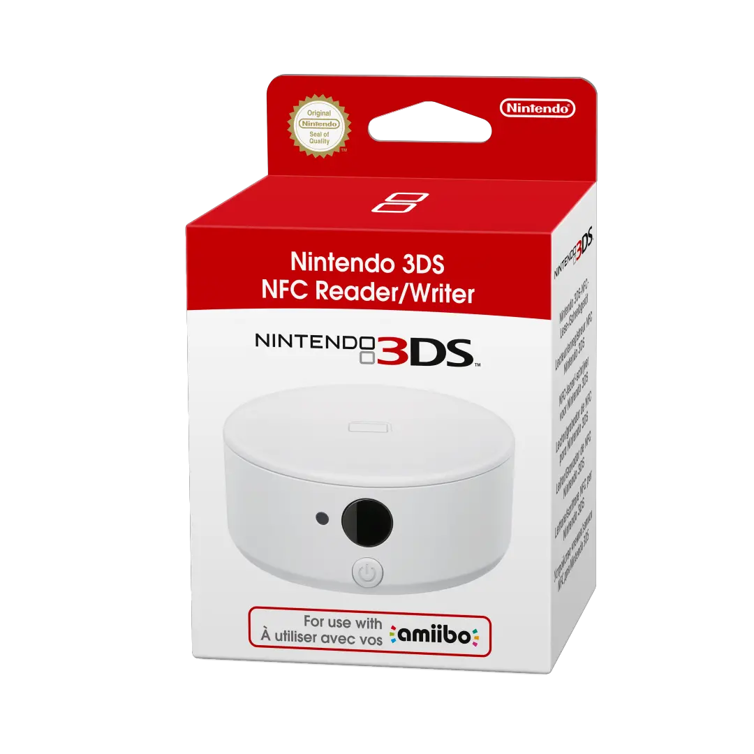 Nfc Package Shot Nintendo 3ds Nfc Reader Png Nintendo Seal Of Quality Png