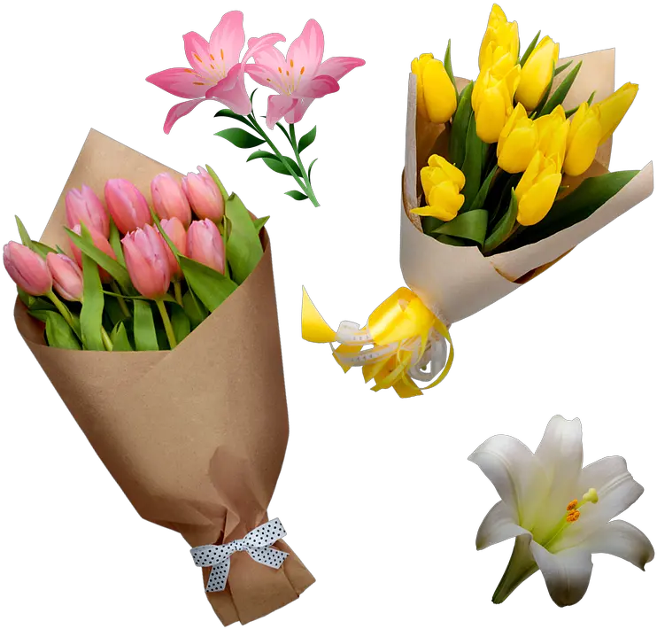 Easter Flowers Lily Tulips Free Image On Pixabay Bouquet Png Easter Lily Png