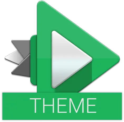 Light Green Theme Apps On Google Play Theme App Black And Orange Png Green Play Icon
