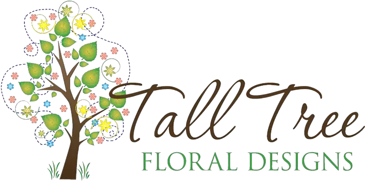 Patchogue Florist Flower Delivery By Tall Tree Floral Designs Calligraphy Png Flowers Logo