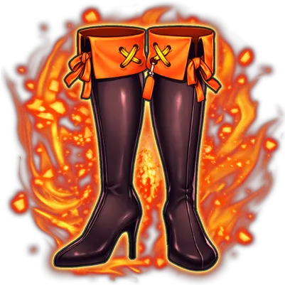 Crunchyroll Himeu0027s Boots Grand Summoners Wiki Rain Boot Png Crunchyroll Logo Png