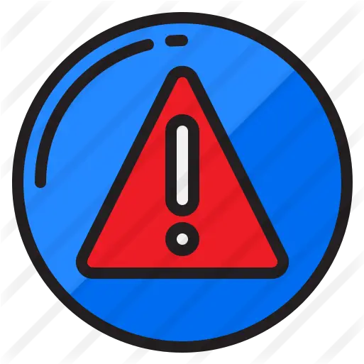 Warning Sign Dot Png Warning Triangle Icon