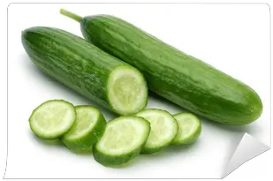 Cucumber Wall Mural U2022 Pixers We Live To Change Ogórek Zielony Png Cucumber Png