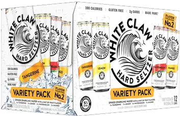 White Claw Hard Seltzer Variety 2 White Claw Packs Png White Claw Logo Png