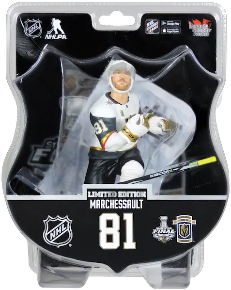 Jonathan Marchessault Vegas Golden Knights 2018 19 Nhl 6 Nhl Toronto Maple Leafs Toys Png Dc Icon Action Figures