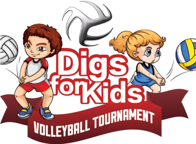 Download Kids Volleyball Logo Png Image Cartoon Volleyball Logo