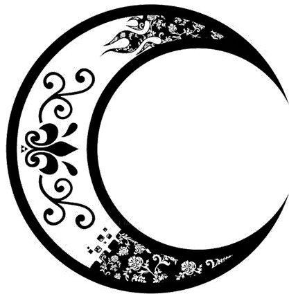 Download Free Png Half Moon Image Dlpngcom Moon And Tree Tattoo Crescent Moon Transparent Background
