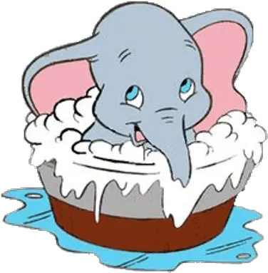 Dumbo In Bath Tub Transparent Png Dumbo Png Dumbo Png