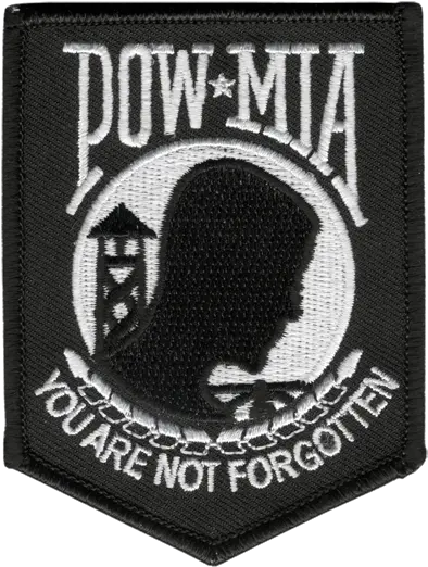 Togetherweserved Sgm Eddie Lee Williams Pow Mia Patch Transparent Png Pow Mia Logo