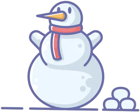 Cute Snowman Red Scarf Transparent Png U0026 Svg Vector File Cartoon Snow Man Png