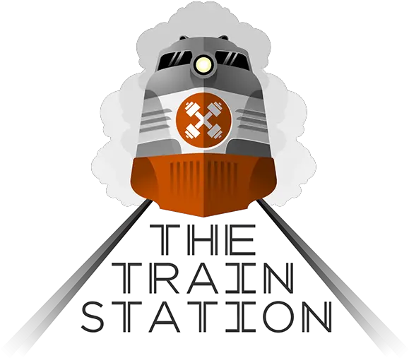 The Train Station Logo Train Station Logo Design Png Behance Logo