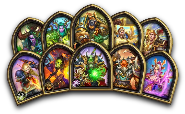 Rewards In Hearthstone Tavern Pass Skins Hearthstone Png Blizzard Dark Icon