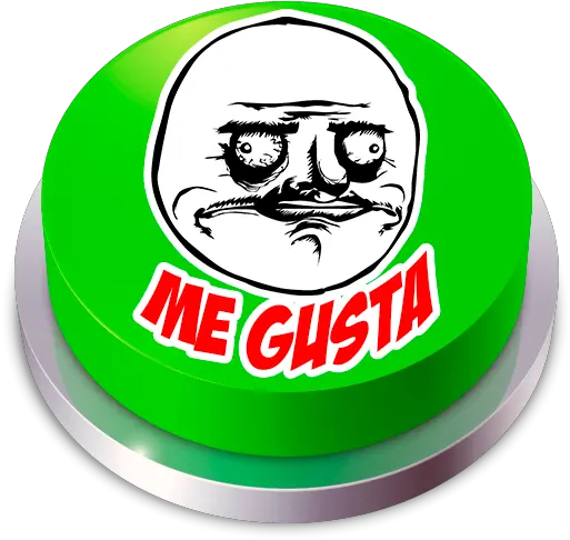 App Insights Me Gusta Meme Button Apptopia Clip Art Png Me Gusta Png