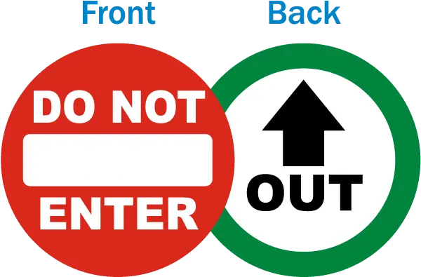 Automatic Door Sticker Arrow Plumas National Forest Png Do Not Enter Png
