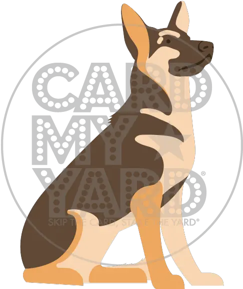 Card My Yard Irving Greetings For Any Occasion Guard Dog Png German Shepherd Icon