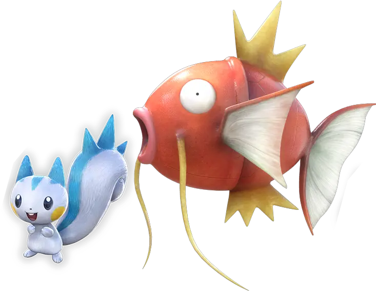 Download Pokken Pachirisu And Magikarp Pachirisu De Pokémon Go Png Magikarp Png