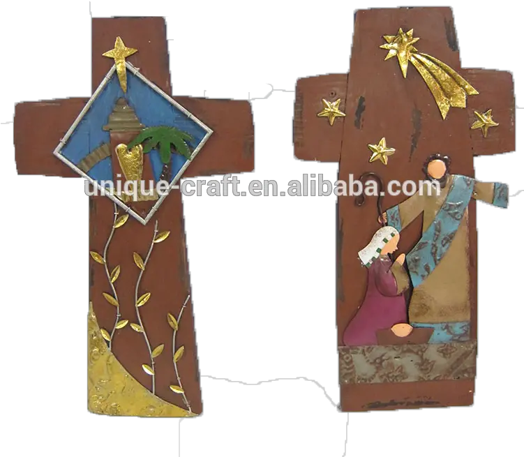 Handmade Religious Cross Wood Craft Png Wood Cross Png