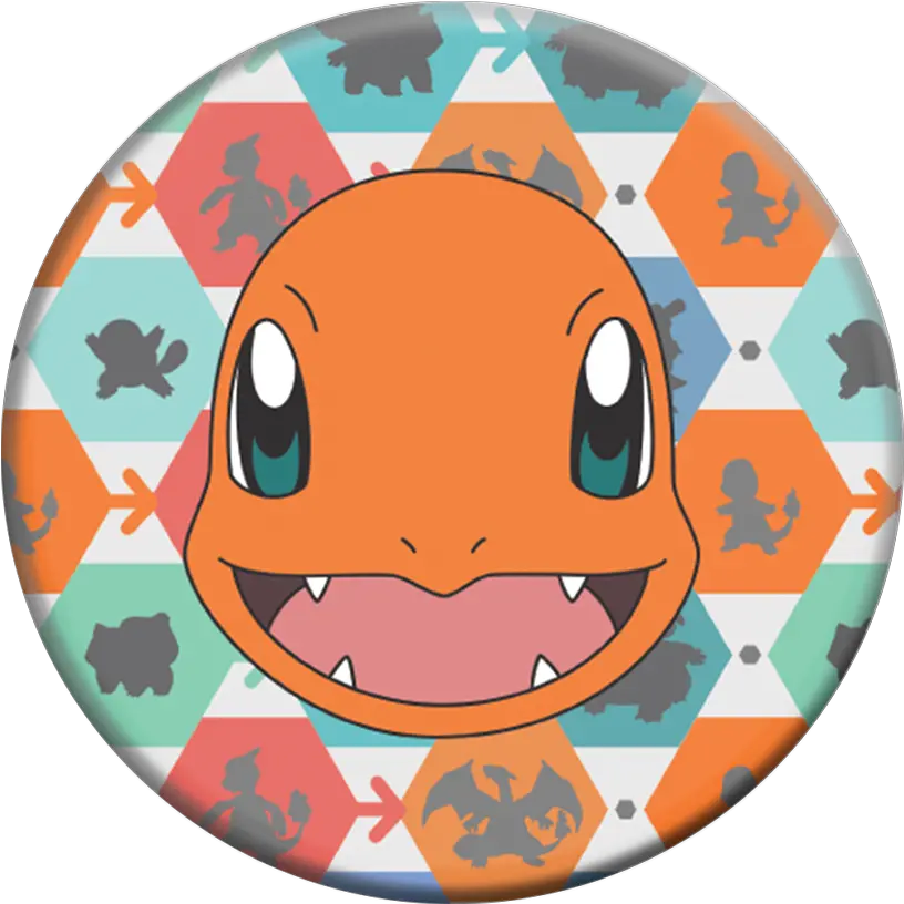 Download Charmander Pattern Popsockets Grip Gb Eye Pokemon Charmander Png Charmander Png