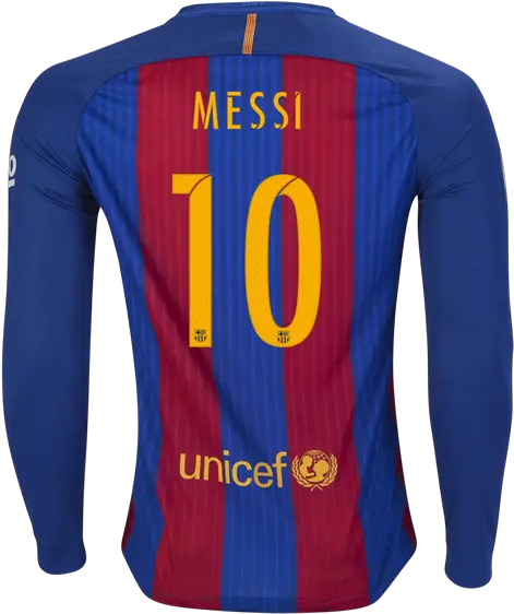 Messi Soccer Jersey Unicef Png Soccer Jersey Png