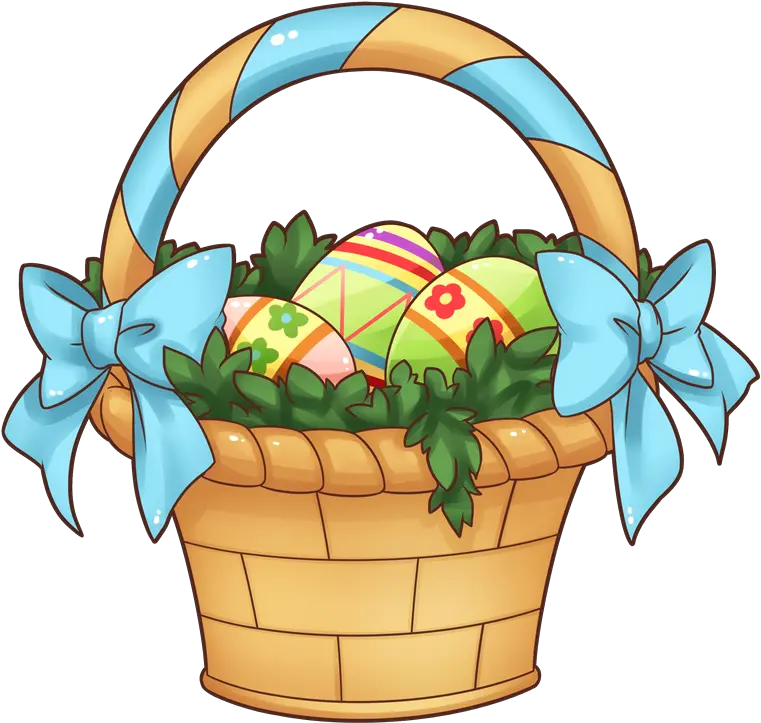 Easter Basket Icon Transparent Cute Easter Basket Cipart Png Basket Icon Transparent