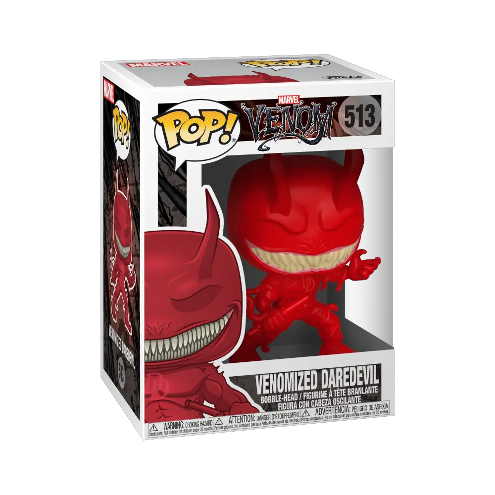 Funko Pop Marvel Venom S2 Daredevil Funko Pop Venomized Daredevil Png Daredevil Transparent