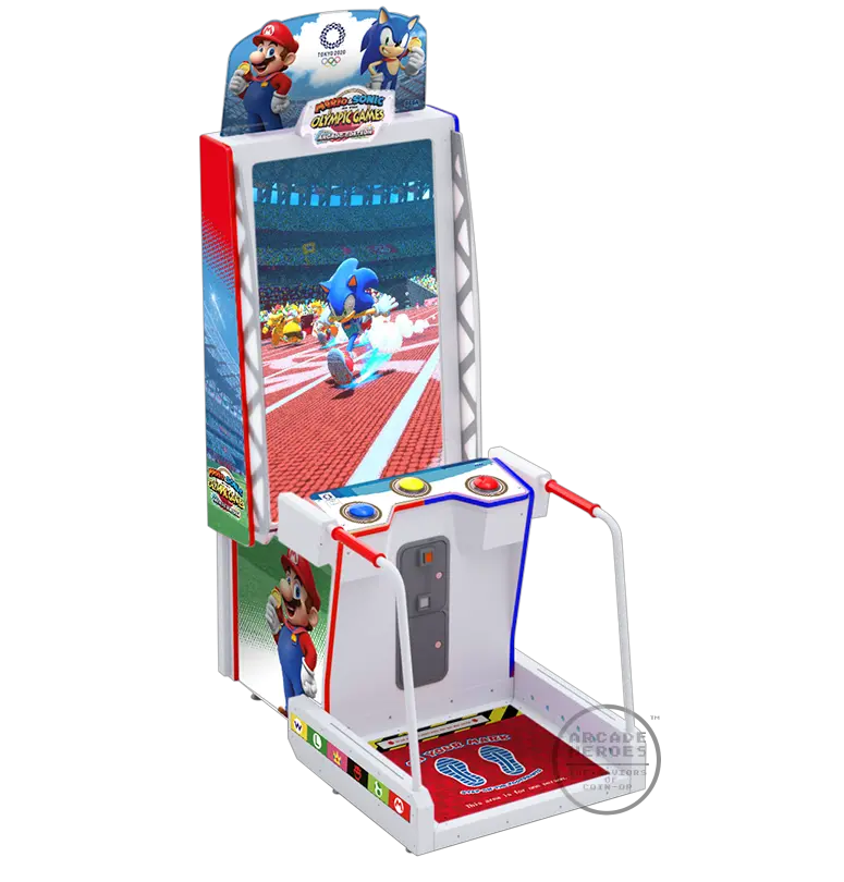 Arcade Heroes Sega Unveils New Mario U0026 Sonic Mario Sonic At The Olympic Games Tokyo 2020 Arcade Png Arcade Cabinet Png