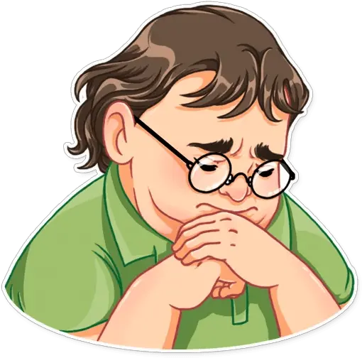 Gabe Newell Telegram Sticker Worry Png Gabe Newell Png