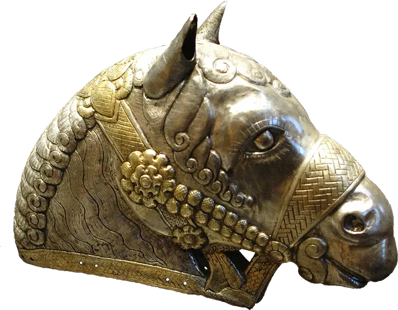 Filehead Horse Kerman Louvre Mao132png Wikimedia Commons Artifact Horse Head Png