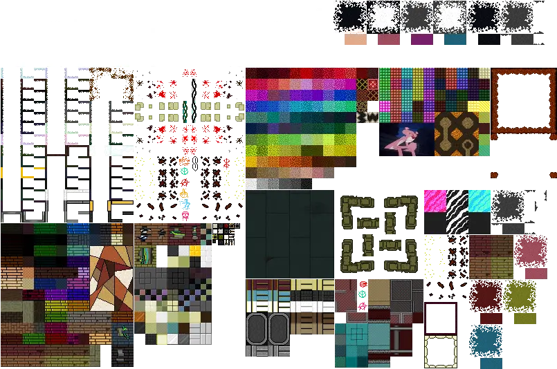 Neural Sprite Dump Album On Imgur Vertical Png Mixtape Background Graphics Png