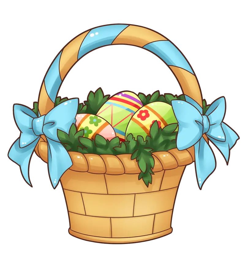 Easter Basket Easter Baskets Clip Art Png Easter Basket Transparent