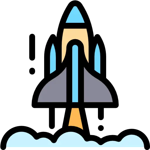 Rocket Icon From History Pack Style Lineal Color Language Png Rocket Icon Transparent