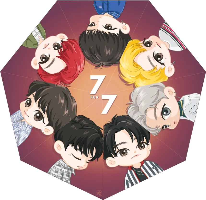 On Twitter 7 For Got7 Got7 Fanart Png Got7 Png