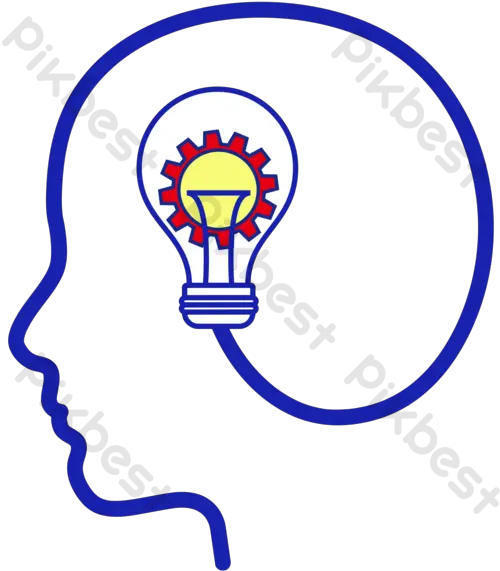 Vector Brain Lights Up Png Images Ai Free Download Pikbest Ai Brain Icon